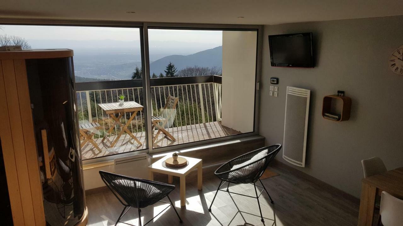 Studio Avec Sauna Au Calme A 15 Min De Colmar Trois-Épis Dış mekan fotoğraf